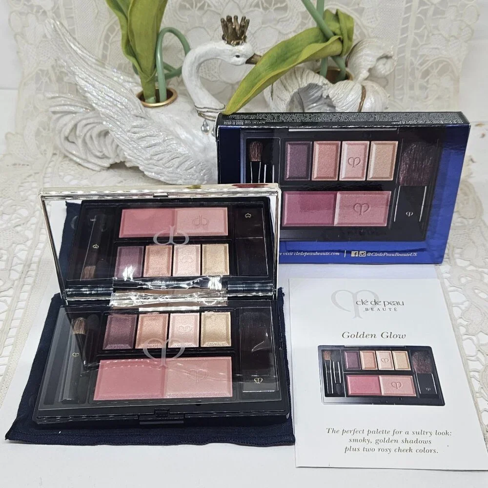 Cle de Peau Golden Glow Eye & Cheek Palette- Limited Edition FIRM!
